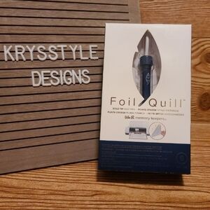 We R Memory Keepers Foil Quill Bold Tip Heat Pen